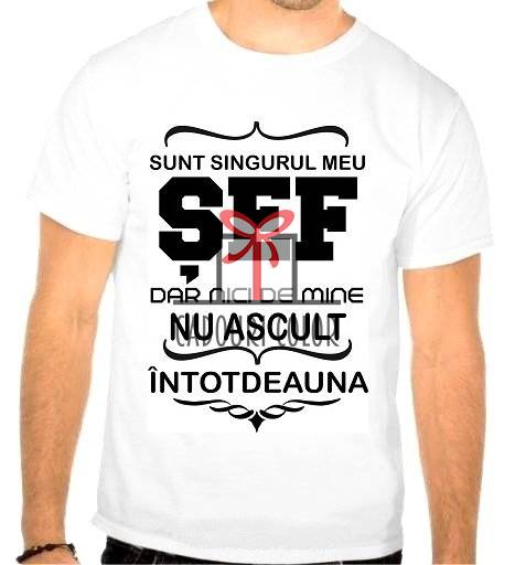 Steer scared Protestant profund extraordinar lână tricou personalizat pentru sef - swinginparis.net