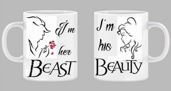 Set 2 cani Beauty & Beast