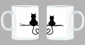 Set 2 cani Cats love