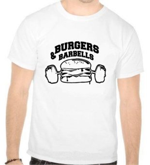 Tricou Burgers & Barbells