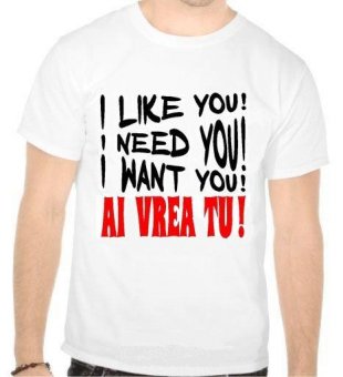Tricou I like you!