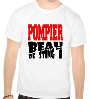 Tricou Pompier Beau de sting