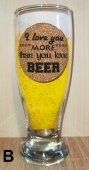 Pahar de bere personalizat