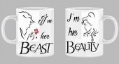 Set 2 cani Beauty & Beast