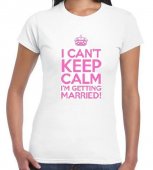 Tricou I can't keep calm, I'm getting married