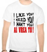 Tricou I like you!