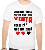 Tricou Jocurile video mi-au distrus viata