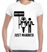 Tricou Just married dama