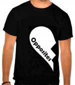 Tricou Opposites attract boy