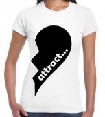 Tricou Opposites attract girl